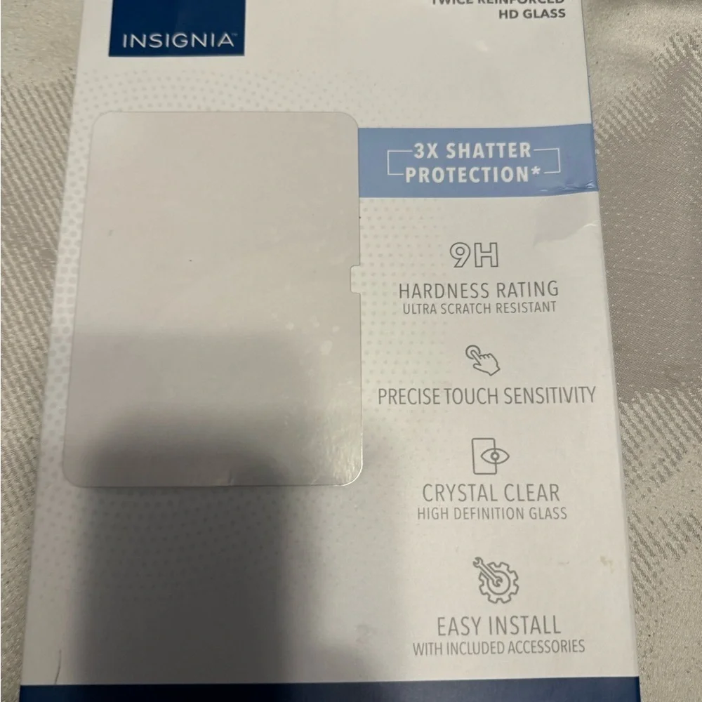 Insignia iPad Hard‎ Screen Protector. New in box. 10th Generation.9H Hardness.
